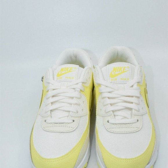 Nike Air Max 90 SE Princess Charming Sail Yellow Voltage White DJ5198-100 - Picture 2 of 7